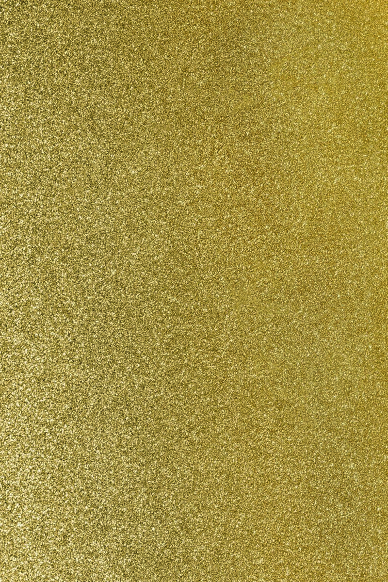 selvklæbende folie guld glitter i bredde 67,5 x 1,50m