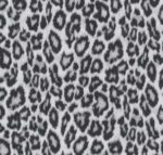 selvklæbende folie i sort og hvid leopardmønster