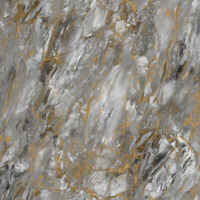 selvklæbende folie i mørkegrå marmor med guld