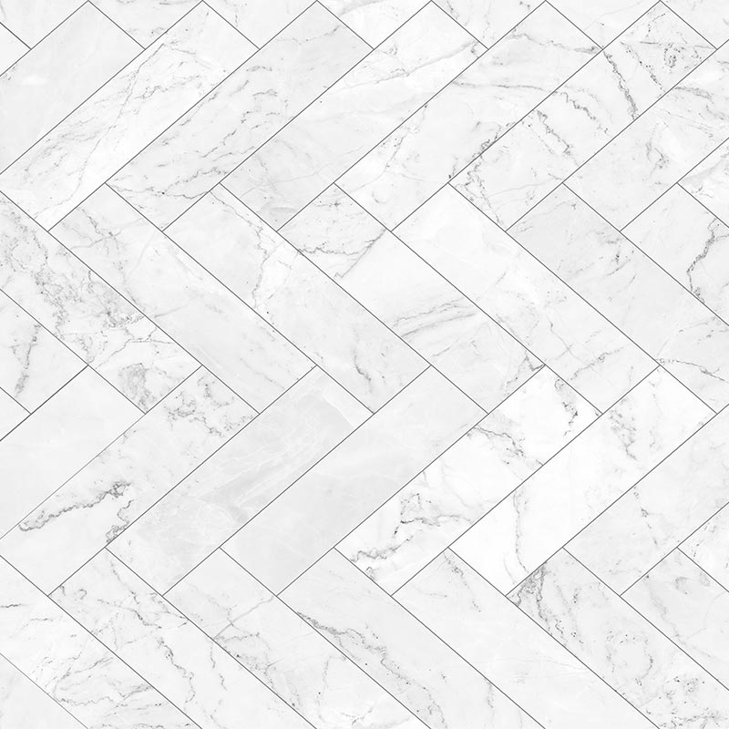 selvklæbende folie marmorfliser i flet mønster hvid og grå